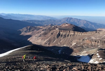 subir cerro el plomo