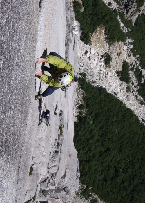 escalada en roca cochamo