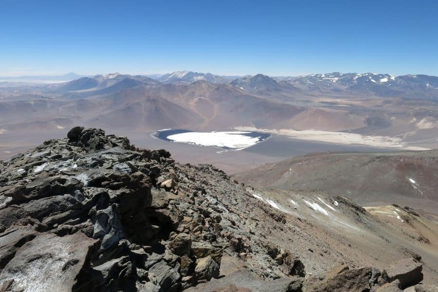 Cumbre Ermitaño y laguna