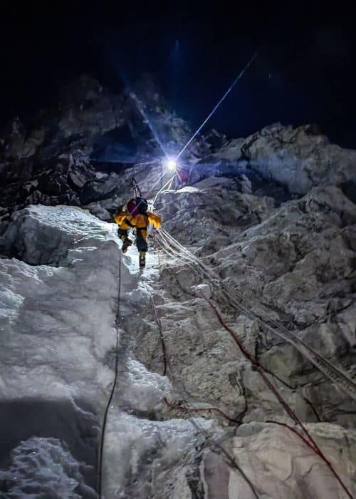 grey tower ama dablam