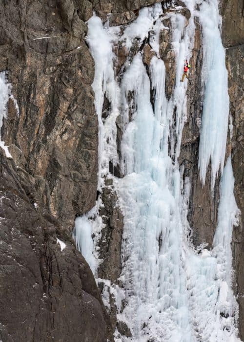 escalada hielo